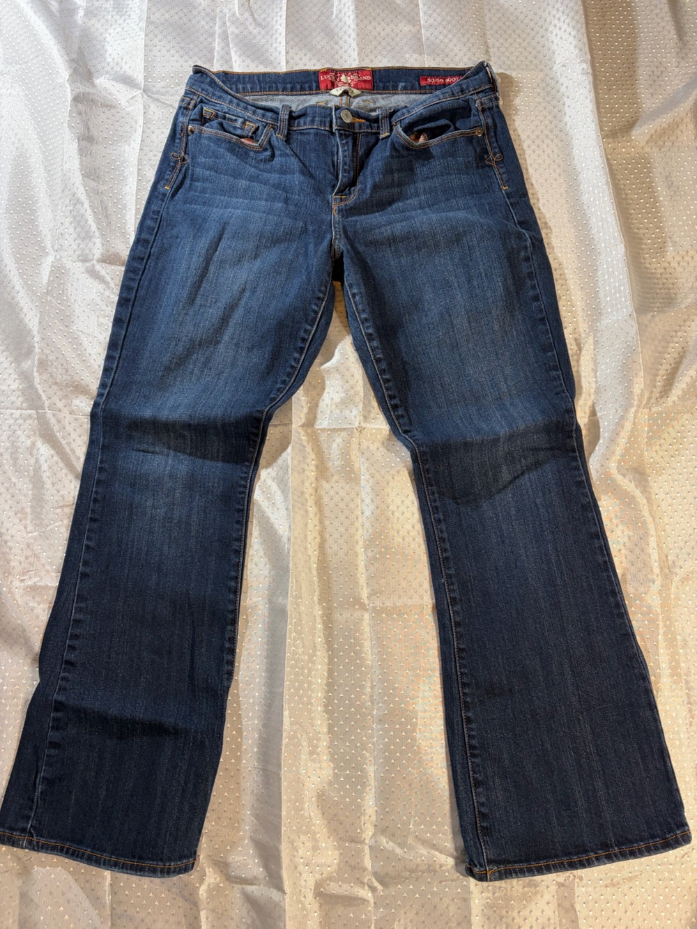 Lucky Brand Sophia Boot Cut Ankle Jeans size 12